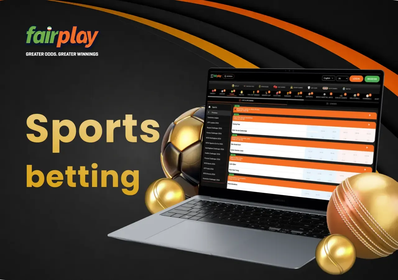 Fairplay Sports Betting - Cricket and Football