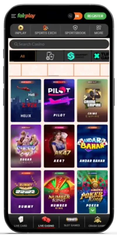 Casino Games App